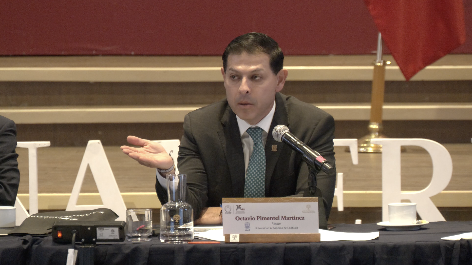 Presenta rector de la UAdeC avances en los trabajos de la Comisión del Deporte Universitario de la ANUIES