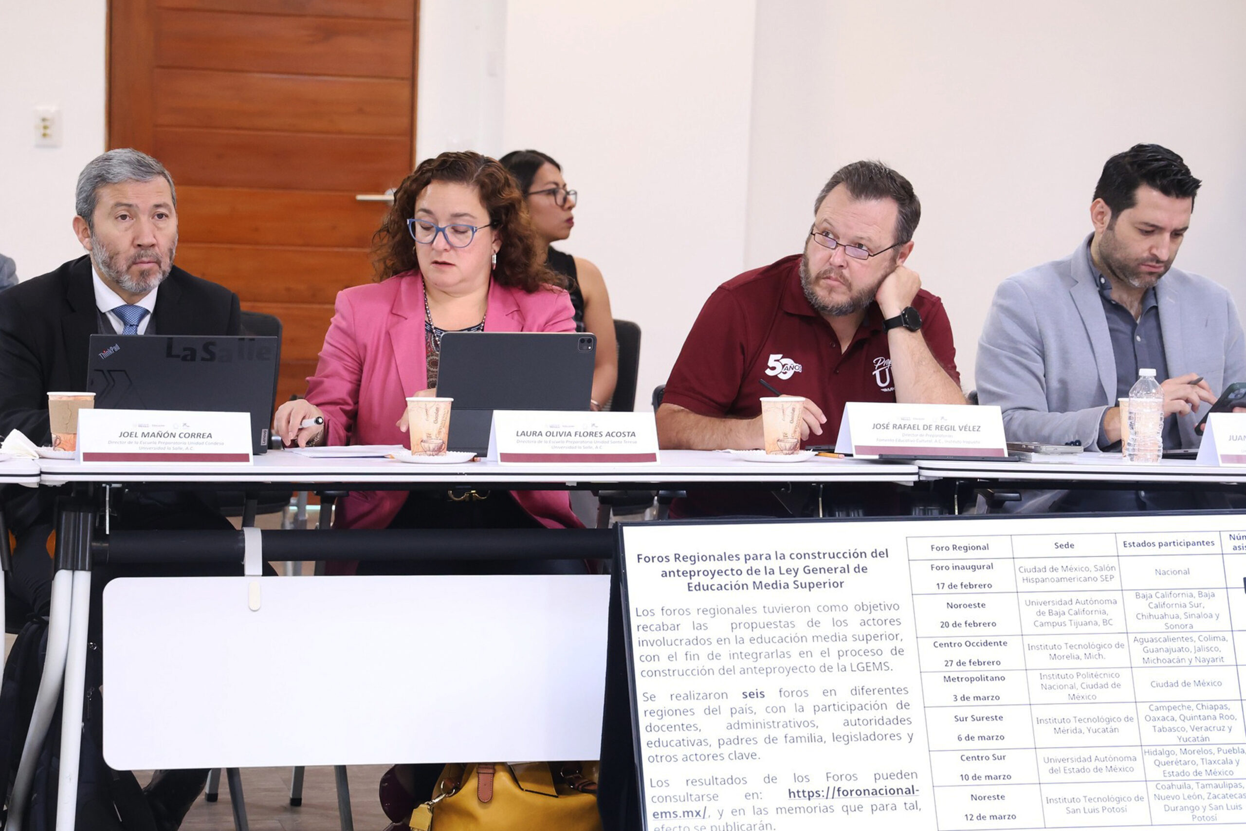 LA ANUIES, PUNTO DE ENCUENTRO PARA LA CONSTRUCCIÓN DEL ANTEPROYECTO DE LA LEY GENERAL DE EDUCACIÓN MEDIA SUPERIOR