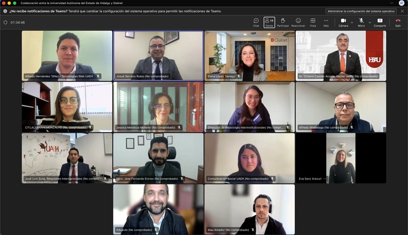UAEH integra sus revistas científicas a la plataforma Dialnet de España